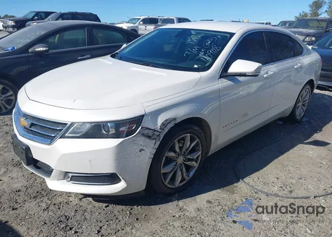 2016 Chevrolet Impala 1Lt from USA, damaged, VIN 2G1105SA5G9160908
